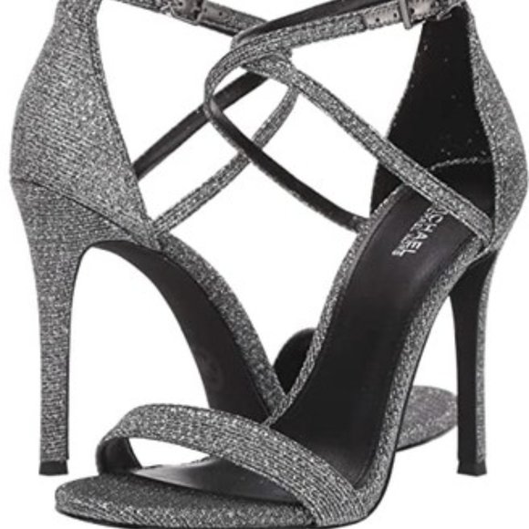 NIB MICHAEL MICHAEL KORS Antonia Glitter Sandal - Picture 4 of 7